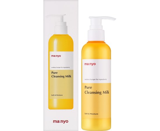 Молочко для умывания с протеинами молока Manyo Pure Cleansing Milk, 200 ml, изображение 2