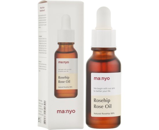 Масло шиповника осветительное Manyo Rosehip Rose Oil, 20 ml, изображение 2