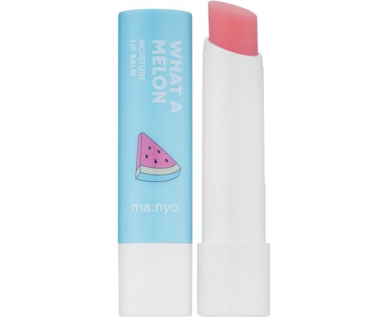Бальзам для губ увлажняющий с арбузом Manyo What A Melon Moisture Lip Balm, 4 g, изображение 2