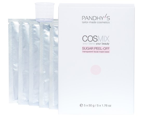 Pandhy's CosMix Sugar Peel-Off Цукрово-альгінатна маска, 5 шт х 50 г, фото 