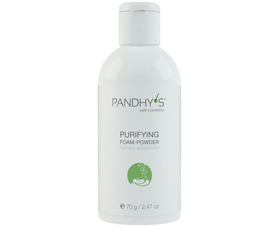 Pandhy's Purifying Foam Powder for normal & sensitive skin Очищаюча пудра для чутливої шкіри, 100 г, фото 
