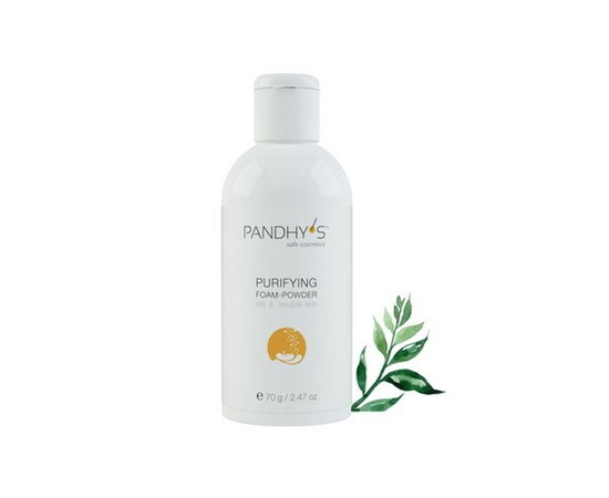 Pandhy's Purifying Foam-Powder for oily & trouble skin Очищаюча пудра для жирної проблемної шкіри, 100 г, фото _ab__is.image_number.default
