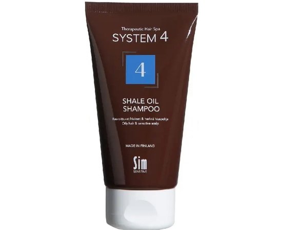 Шампунь №4 для жирної і чутливої шкіри голови Sim Sensitive S4 4 Shale Oil Shampoo, фото 