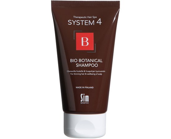 Біо Ботанічний шампунь від випадіння волосся Sim Sensitive S4 Bio Botanical Shampoo, фото 