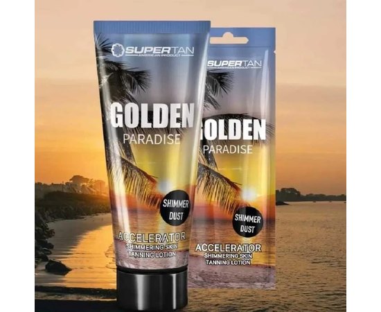 Лосьон для загара в солярии SuperTan Golden Paradise, изображение 4