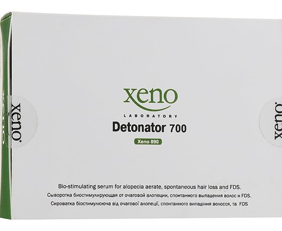 Сироватка від осередкової та інших форм аутоімунної алопеції Xeno Laboratory Detonator, 4x30 ml, фото 