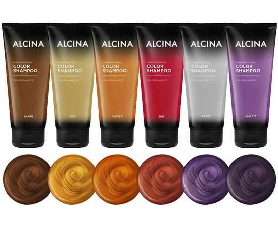 Оттеночный шампунь для волос Alcina Color Shampoo, 200 ml, изображение 2
