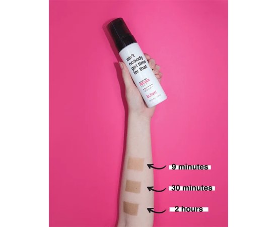Мус для автозасмаги B.tan Ain't Nobody Got Time For Dat Self Tan Mousse, 200 ml, фото _ab__is.image_number.default