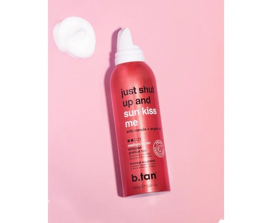 Сливки для автозагара B.tan Just Shut Up And Sun Kiss Me, 207 ml, изображение 3