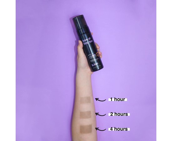 Мусс для автозагара B.tan Love At First Tan Self Tan Mousse, 200 ml, изображение 2