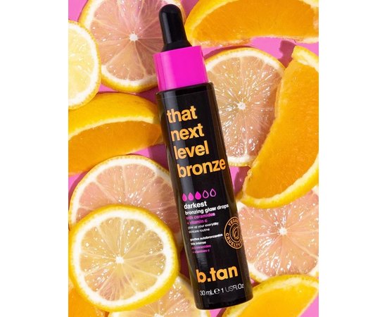 Капли для автозагара B.tan That Next Level Bronze Bronzing Glow Drops, 30 ml, изображение 3