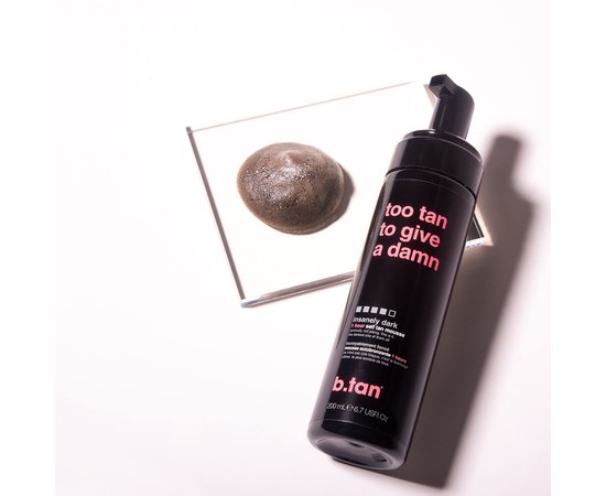 Мус для автозасмаги B.tan Too Tan To Give A Damn Self Tan Mousse, 200 ml, фото _ab__is.image_number.default