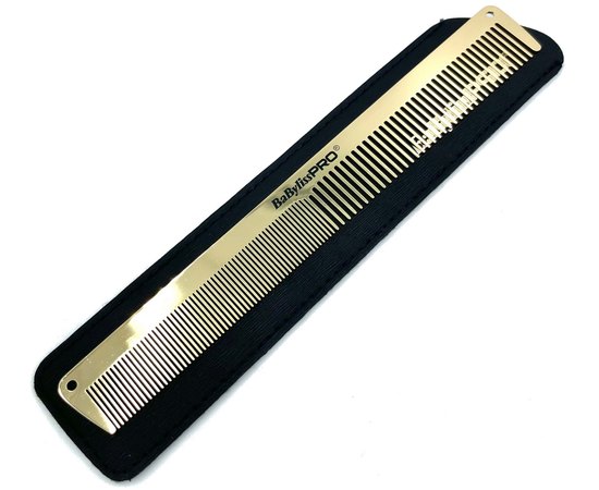 Металлическая расческа для волос Babyliss Pro Metal Comb, изображение 4