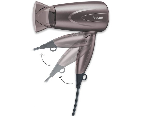 Фен для волос дорожный Beurer HC 17, 1300 W, изображение 3
