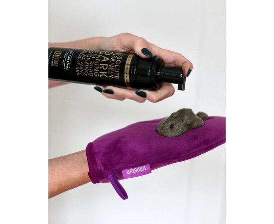 Мусс для мгновенного автозагара MineTan Absolute Dark, 200 ml, изображение 3