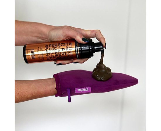 Мусс для мгновенного автозагара на основе натурального DHA и арганового масла MineTan Moroccan Self Tan Foam, 200 ml, изображение 2