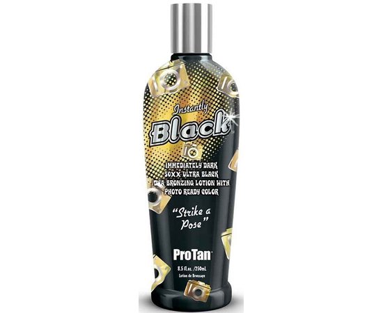 Лосьон для загара в солярии с мгновенными бронзаторами 50XXX Pro Tan Instantly Black, изображение 2