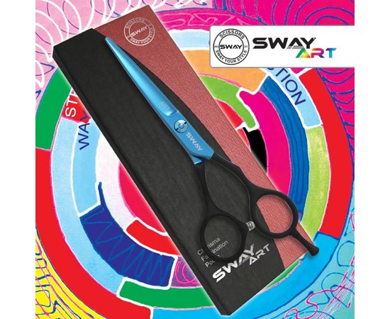 Парикмахерские ножницы Sway Art Crow Wing 110 30660 6", изображение 3
