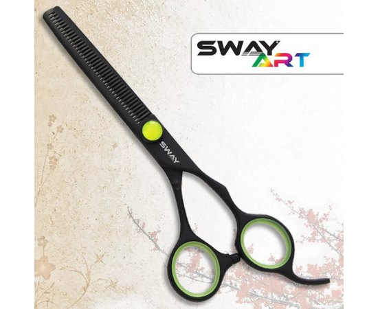 Филировочные ножницы Sway Art Neon G 110 36060G 6", изображение 2