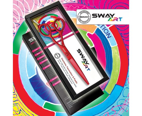 Парикмахерские ножницы Sway Art Passion 110 30160 6", изображение 3