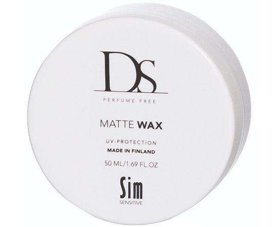 Матовый воск для волос Sim Sensitive DS Matte Wax, 50 ml