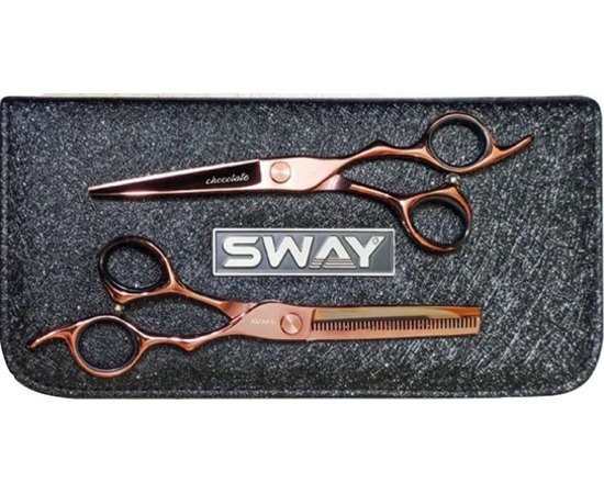 Набір перукарських ножиць Sway Art Chokolate 310 6", фото 