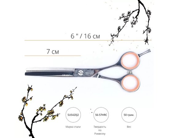 Набор парикмахерских ножниц Sway Art Grand 402 6", изображение 3