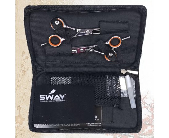Набор парикмахерских ножниц Sway Art Grand 403 5.5", изображение 2