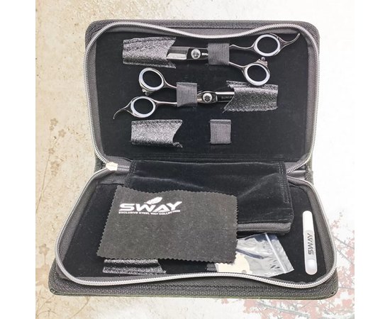 Набор парикмахерских ножниц Sway Infinite 113 5.5", изображение 2