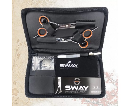 Набор парикмахерских ножниц Sway Job 504 5.5", изображение 2