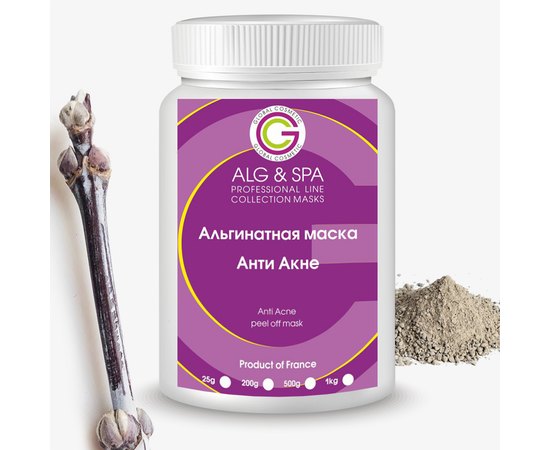 Альгінатна маска Анти-Акне Alg & Spa Anti Acne peel off mask, 500 g, фото _ab__is.image_number.default