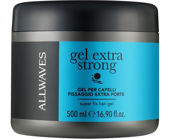 Гель для волосся надсильної фіксації Allwaves Hair Gel Extra Strong, 500 ml, фото 