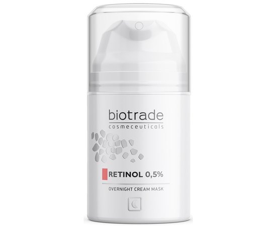 Нічна крем-маска з 0,5% ретинолом Biotrade Retinol 0.5% Overnight Cream Mask, 50 ml, фото _ab__is.image_number.default