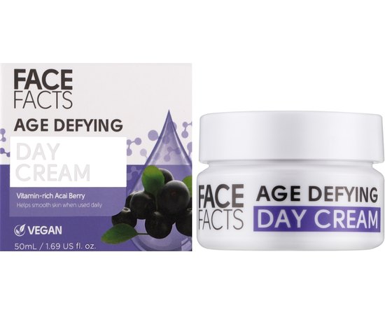 Антивіковий денний крем для шкіри обличчя Face Facts Age Defying Day Cream, 50 ml, фото _ab__is.image_number.default