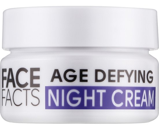 Антивіковий нічний крем для шкіри обличчя Face Facts Age Defying Night Cream, 50 ml, фото 