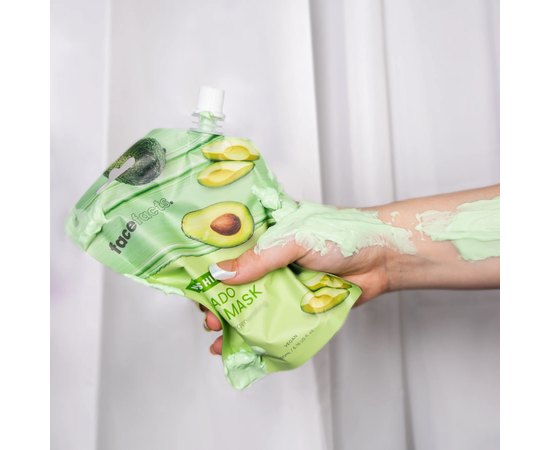 Питательная грязевая маска для тела Авокадо Face Facts Body Mud Mask Nourishing Avocado, 200 ml, изображение 2