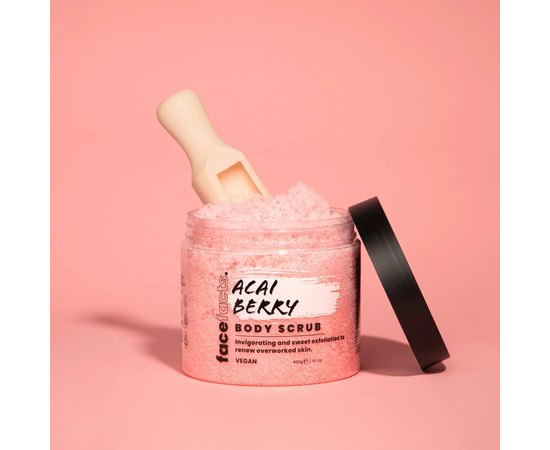 Скраб для тела Ягода асаи Face Facts Body Scrub Acai Berry, 400 g, изображение 3