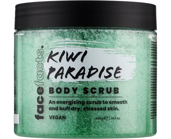 Скраб для тела Рай киви Face Facts Body Scrub Kiwi Paradise, 400 g