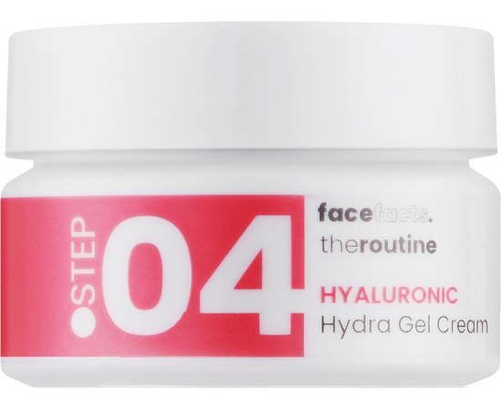 Гиалуроновый гель-крем для кожи лица Face Facts The Routine Hyaluronic Hydra Gel Cream, 50 ml