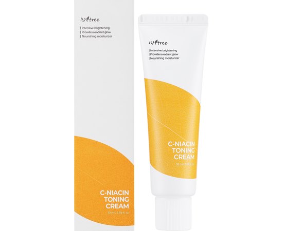 Крем осветительный с витамином С и ниацинамидом Isntree C-Niacin Toning Cream, 50 ml, изображение 2