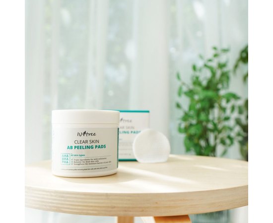 Пілінг педи очищаючі з кислотами Isntree Clear Skin AB Peeling Pads, 70 ea, фото _ab__is.image_number.default