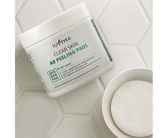 Пілінг педи очищаючі з кислотами Isntree Clear Skin AB Peeling Pads, 70 ea, фото _ab__is.image_number.default