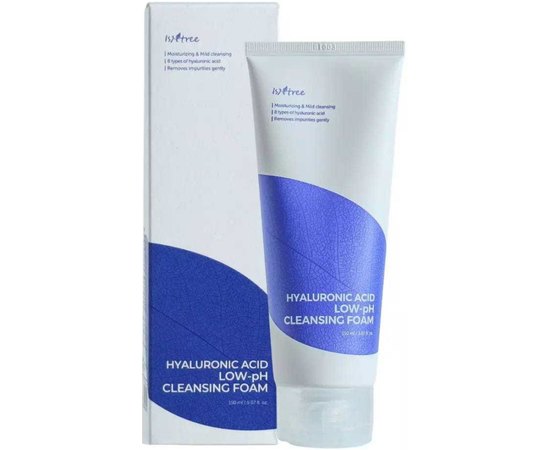 Пінка для вмивання з низьким рівнем pH Isntree Hyaluronic Acid Low pH Cleansing Foam, 150 ml, фото _ab__is.image_number.default