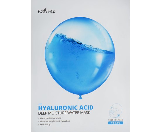 Маска гидрогелевая увлажняющая Isntree Hyaluronic Acid Deep Moisture Water Mask, 1 ea