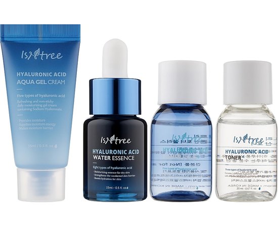 Набор миниатюр с гиалуроновой кислотой Isntree Hyaluronic Acid Special, изображение 2