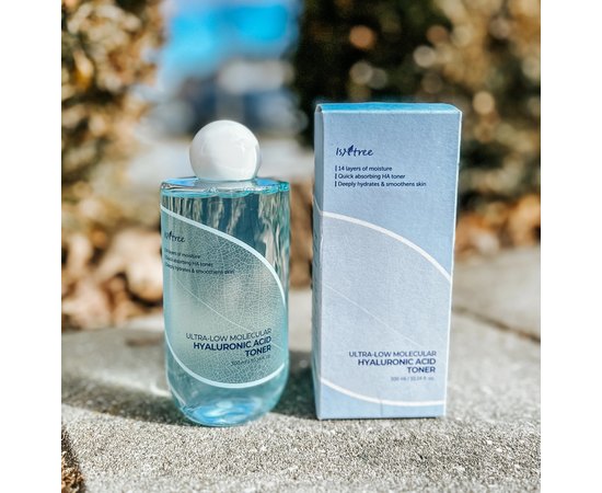 Тонер Isntree Hyaluronic Ultra-Low Molecular Acid Toner, 300 ml, изображение 3