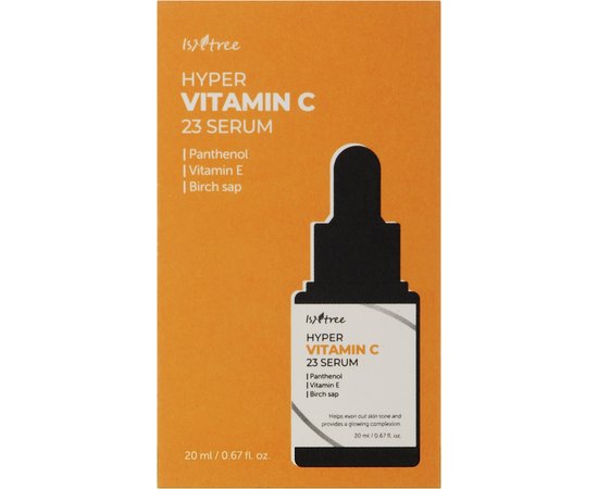 Сыворотка осветительная с витамином С Isntree Hyper Vitamin C 23 Serum, 20 ml, изображение 3