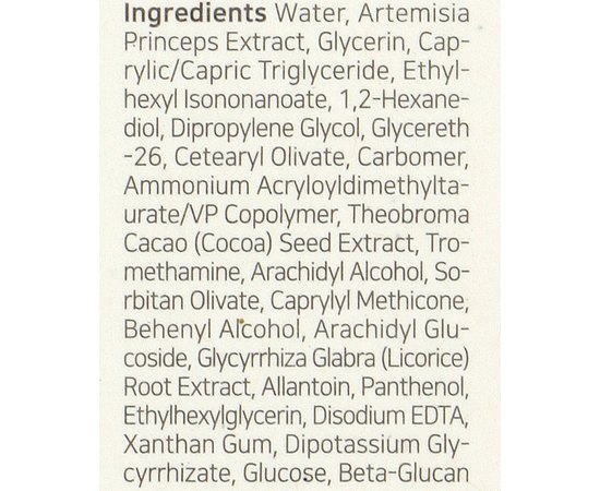 Крем заспокійливий з екстрактом полину Isntree Mugwort Calming Cream, 50 ml, фото _ab__is.image_number.default