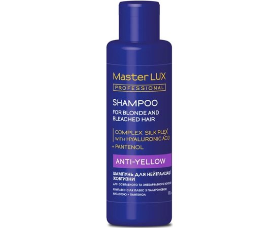 Шампунь для нейтралізації жовтизни Master Lux Professional Anti-Yellow Shampoo, фото 