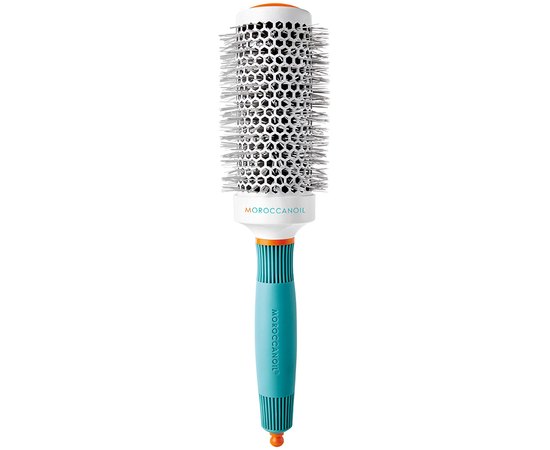 Керамический брашинг круглый MoroccanOil Ceramic Ionic Hair Brush, изображение 4 Керамический брашинг круглый MoroccanOil Ceramic Ionic Hair Brush, изображение 4